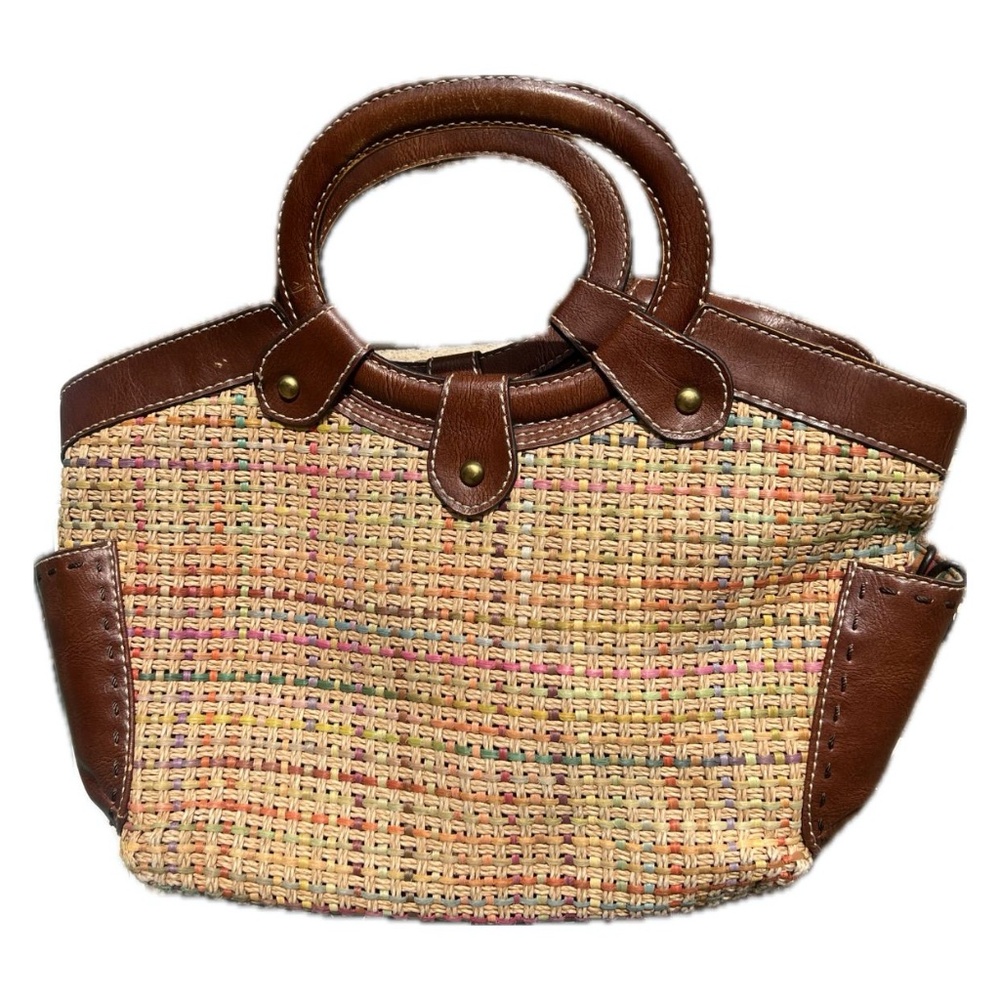 🌸Vintage Fossil Multi-color woven purse🌸